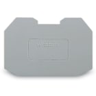 WAGO ELETTRONICA - Piastra di copertura di riduzione.spessore 1 mm.grigio