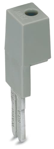 WAGO ELETTRONICA - Adattatore spina di prova.larghezza 11,6 mm.per spina di prova di Ø 4 mm.grigio 283-404