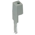 WAGO ELETTRONICA - Adattatore spina di prova.larghezza 11,6 mm.per spina di prova di Ø 4 mm.grigio