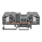 WAGO ELETTRONICA - Morsetto passante per 2 conduttori.16 mm².marcatura centrale.grigio
