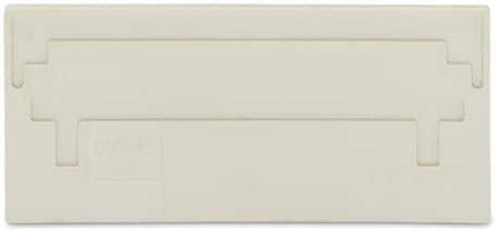 WAGO ELETTRONICA - Piastra di separazione.spessore 2 mm.sporgente.grigio chiaro 284-331
