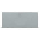 WAGO ELETTRONICA - Piastra di copertura di riduzione.spessore 1 mm.grigio