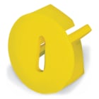 WAGO ELETTRONICA - Protezione dita.copertura protettiva contro il contatto per gli ingressi non utilizzati.giallo 284-400