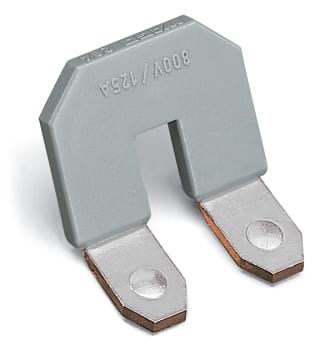 WAGO ELETTRONICA - Ponticello.per ingresso del conduttore.2 poli.grigio 284-412