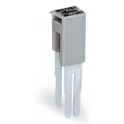 WAGO ELETTRONICA - Ponticello di riduzione.dalla serie 284-282 alla 282/281.isolato.grigio