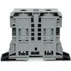 WAGO ELETTRONICA - Morsetto passante per 2 conduttori.185 mm².slot per marcatura laterali.grigio