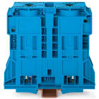 WAGO ELETTRONICA - Morsetto passante per 2 conduttori.185 mm².slot per marcatura laterali.blu