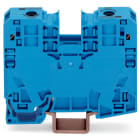 WAGO ELETTRONICA - Morsetto passante per 2 conduttori.35 mm².slot per marcatura laterali.blu