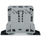 WAGO ELETTRONICA - Morsetto passante per 2 conduttori.50 mm².slot per marcatura laterali.grigio