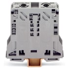 WAGO ELETTRONICA - Morsetto passante per 2 conduttori.50 mm².slot per marcatura laterali.grigio