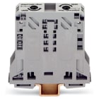 WAGO ELETTRONICA - Morsetto passante per 2 conduttori.50 mm².slot per marcatura laterali.grigio