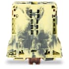 WAGO ELETTRONICA - Morsetto passante per 2 conduttori.95 mm².slot per marcatura laterali.grigio scuro-giallo