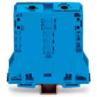 WAGO ELETTRONICA - Morsetto passante per 2 conduttori.95 mm².slot per marcatura laterali.blu