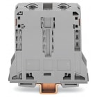 WAGO ELETTRONICA - Morsetto passante per 2 conduttori.95 mm².slot per marcatura laterali.grigio