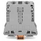 WAGO ELETTRONICA - Morsetto passante per 2 conduttori.95 mm².slot per marcatura laterali.grigio 285-195