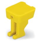 WAGO ELETTRONICA - Protezione dita.copertura protettiva contro il contatto per gli ingressi non utilizzati.per morsetti per correnti elevate da 35 mm².giallo