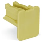 WAGO ELETTRONICA - Protezione dita.copertura protettiva contro il contatto per gli ingressi non utilizzati.per morsetti per correnti elevate da 35 mm².giallo