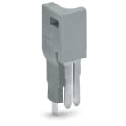 WAGO ELETTRONICA - Ponticello di riduzione.dalla serie 285 (35mm²) alla 2016/2010.isolato.grigio