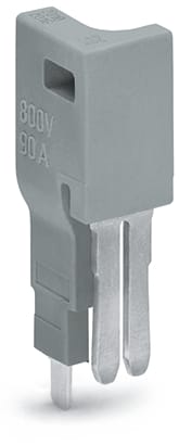 WAGO ELETTRONICA - Ponticello di riduzione.dalla serie 285 (35mm²) alla 2016/2010.isolato.grigio