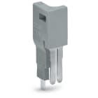 WAGO ELETTRONICA - Ponticello di riduzione.dalla serie 285 (35mm²) alla 2016/2010.isolato.grigio