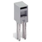 WAGO ELETTRONICA - Ponticello.isolato.grigio