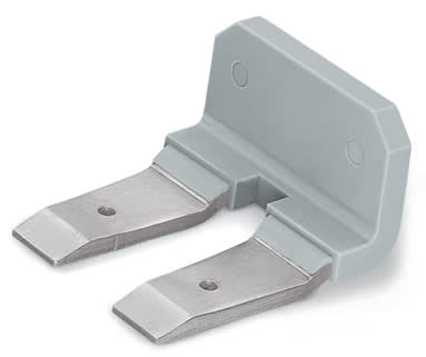 WAGO ELETTRONICA - Ponticello.isolato.grigio