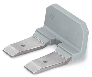 WAGO ELETTRONICA - Ponticello.isolato.grigio