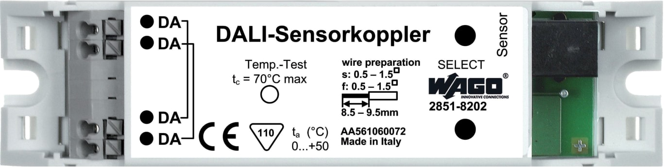WAGO ELETTRONICA - Acoppiatore sensore DALI