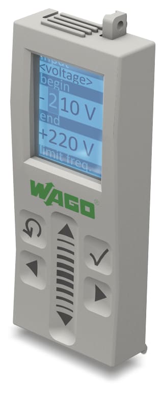 WAGO ELETTRONICA - Display di configurazione