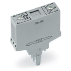 WAGO ELETTRONICA - Modulo relè bistabile.Tensione nominale di ingresso: 24 V DC.1 contatto in scambio.grigio