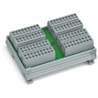 WAGO ELETTRONICA - Modulo per distribuzione del potenziale.4 potenziali.con 18 punti di connessione ciascuno
