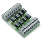 WAGO ELETTRONICA - Modulo componente con diodo.con 8 pezzi.Diodo P600B