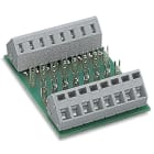 WAGO ELETTRONICA - PCB per montaggio autonomo.con 8 posizioni di montaggio