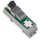 WAGO ELETTRONICA - Modulo interfaccia.RJ-45.Morsetti per circuito stampato, doppia fila