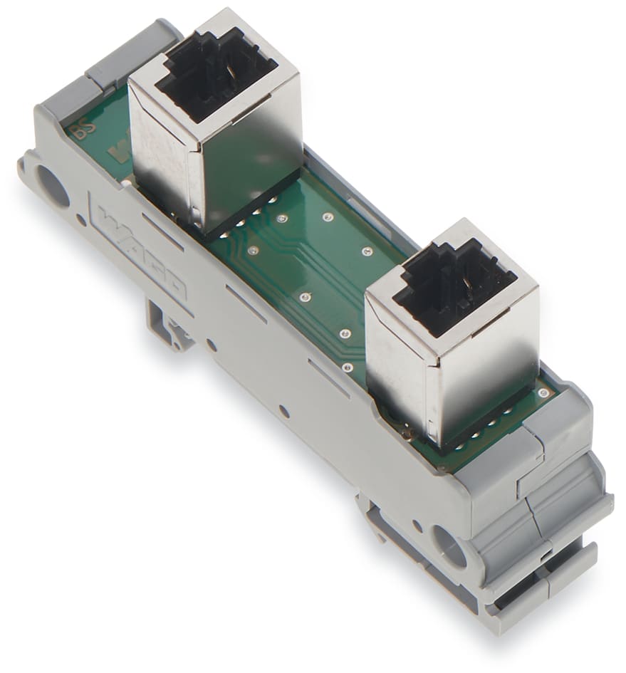 WAGO ELETTRONICA - Modulo interfaccia.RJ-45.con contatti di potenza