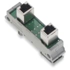 WAGO ELETTRONICA - Modulo interfaccia.RJ-45.con contatti di potenza cross-over
