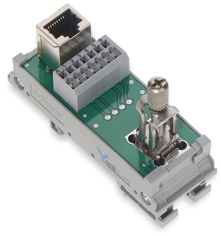 WAGO ELETTRONICA - Modulo interfaccia.RJ-45.con contatti di potenza