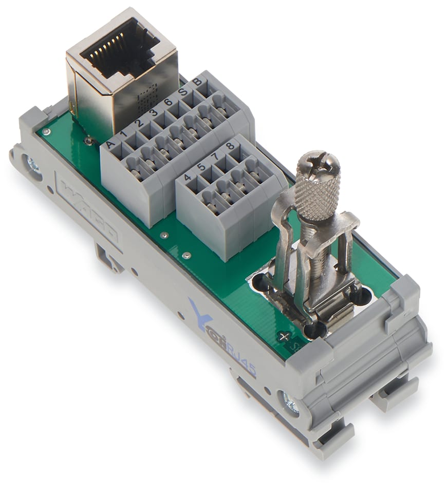 WAGO ELETTRONICA - Modulo interfaccia.RJ-45.con contatti di potenza