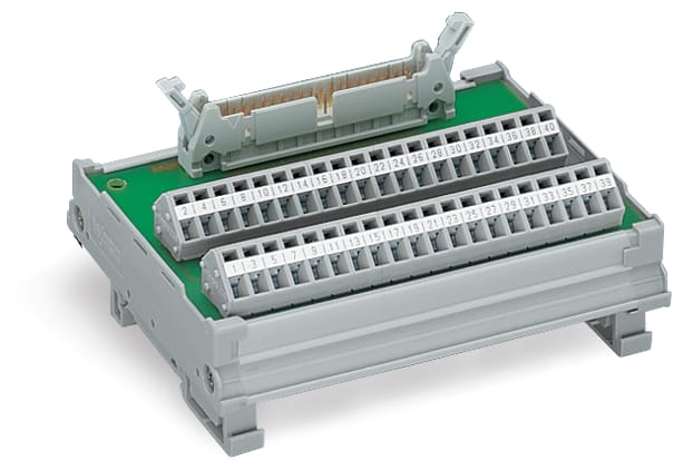 WAGO ELETTRONICA - Modulo interfaccia.Connettore a innesto secondo DIN 41651.40 poli