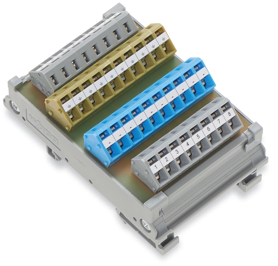 WAGO ELETTRONICA - Modulo sensore/attuatore.Uscita digitale a 8 canali.Connessione a 2 cavi