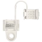 WAGO ELETTRONICA - Antistrappo.per la serie 294.senza piedi di fissaggio a scatto.bianco 294-375