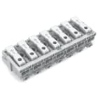 WAGO ELETTRONICA - Connettore per illuminazione.pulsante, esterno.senza contatto di terra.bianco 294-4007