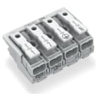 WAGO ELETTRONICA - Connettore per illuminazione.pulsante, esterno.senza contatto di terra.bianco