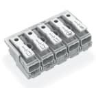 WAGO ELETTRONICA - Connettore per illuminazione.pulsante, esterno.senza contatto di terra.bianco