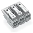 WAGO ELETTRONICA - Connettore per illuminazione.pulsante, esterno.senza contatto di terra.bianco