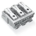 WAGO ELETTRONICA - Connettore per illuminazione.pulsante, esterno.senza contatto di terra.bianco 294-5013