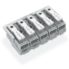 WAGO ELETTRONICA - Connettore per illuminazione.pulsante, esterno.senza contatto di terra.bianco