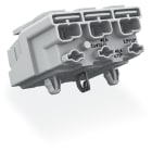 WAGO ELETTRONICA - Connettore per illuminazione.pulsante, esterno.con contatto di terra diretto.bianco