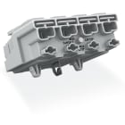 WAGO ELETTRONICA - Connettore per illuminazione.pulsante, esterno.con contatto di terra diretto.bianco