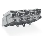 WAGO ELETTRONICA - Connettore per illuminazione.pulsante, esterno.con contatto di terra diretto.bianco 294-5175